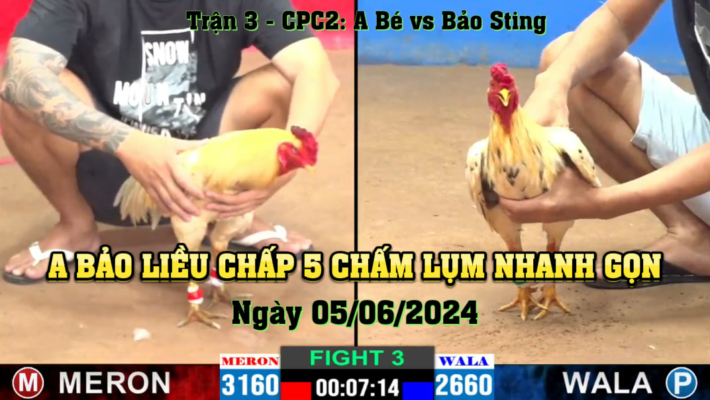 Trận 3 CPC2 A Bé vs Bảo Sting