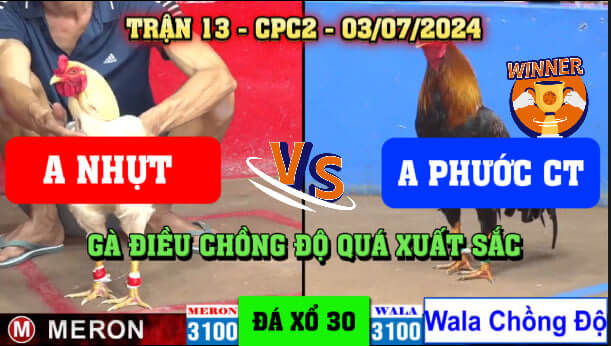 Trận 13 CPC2 Ngày 03/07/2024