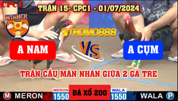 Trận 15 CPC1 Ngày 01/07/2024