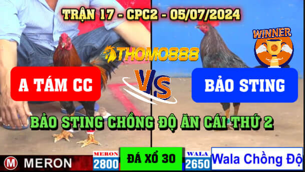 Trận 17 CPC2 Ngày 05/07/2024