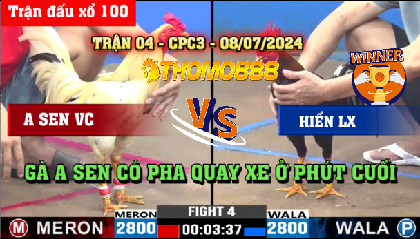 Trận 4 CPC3 Ngày 08/07/2024