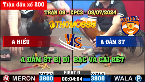 Trận 9 CPC3 Ngày 08/07/2024