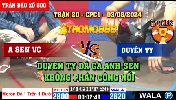 Trận 20 CPC1 Ngày 03/08/2024