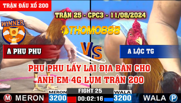 Trận 25 CPC3 Ngày 11/08/2024